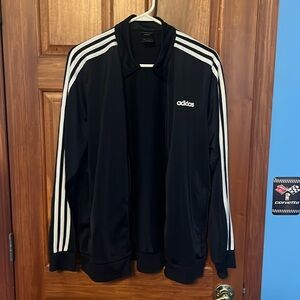 Adidas Men’s Blue Three Stripe Jacket